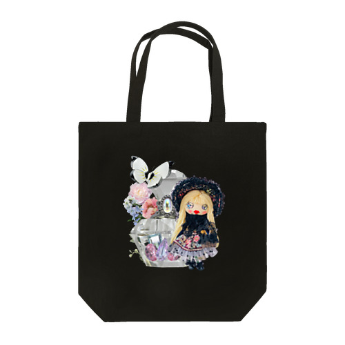 ブラックファンタジーニコリッペ星人 Tote Bag