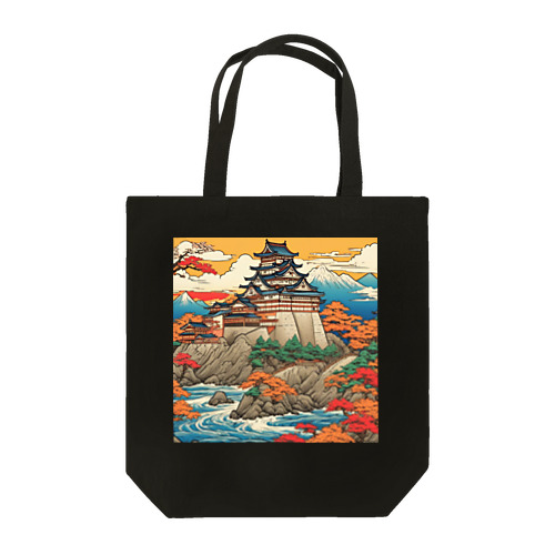 日本の風景、お城　Japanese castle Tote Bag