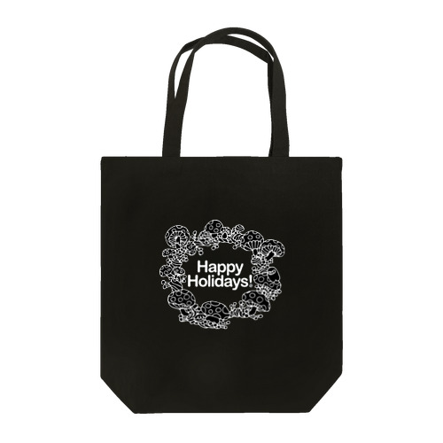 きのこリン　ぱ〜と３　#HappyHolidays Tote Bag