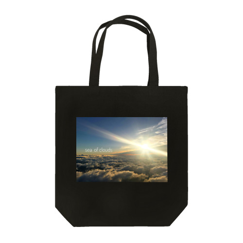 雲海と朝日 Tote Bag