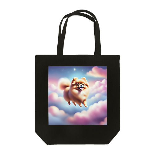 雲の上のポメラニアン Tote Bag