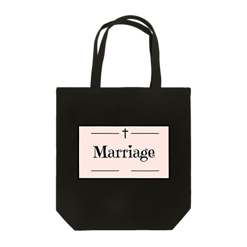 Marriage GothicStyle Tote Bag