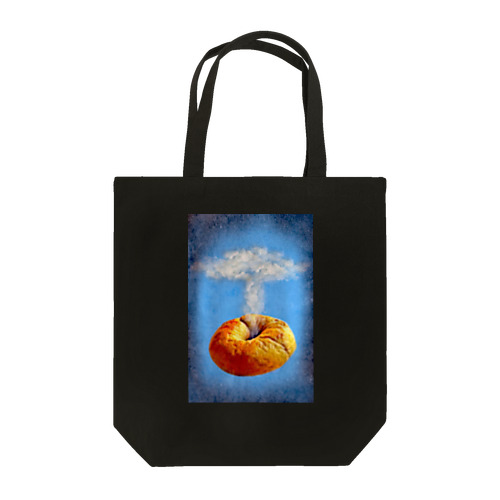 青空のベーグル大噴火 Tote Bag