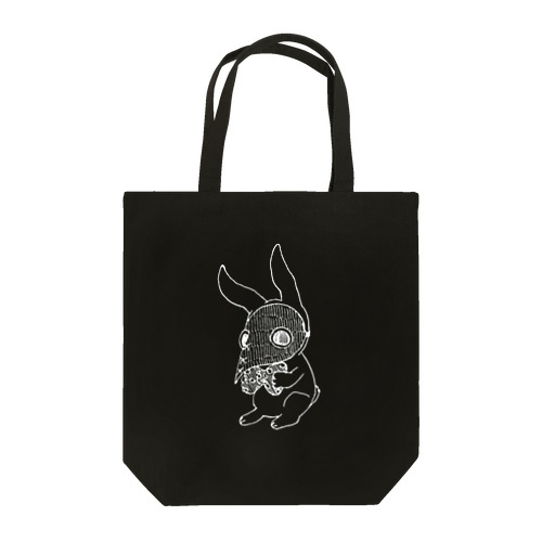 おめかしペストマスクうさぎ(白) Tote Bag