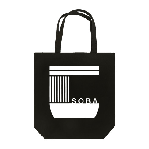 soba-logo SHIRO Tote Bag