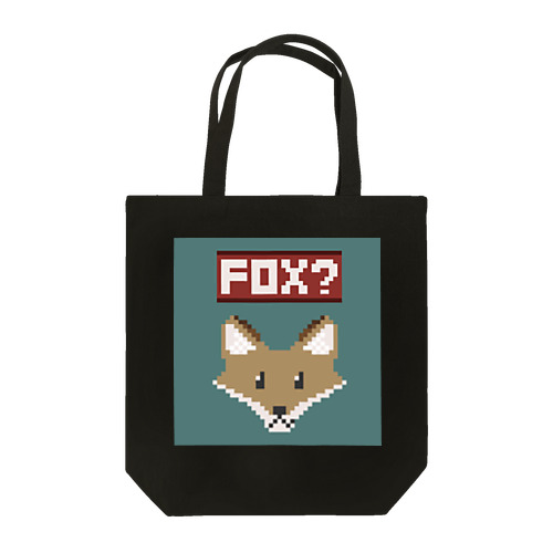 FOX？/green Tote Bag