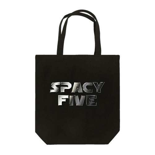 SPACY5 Star  Metallic Logo トートバッグ