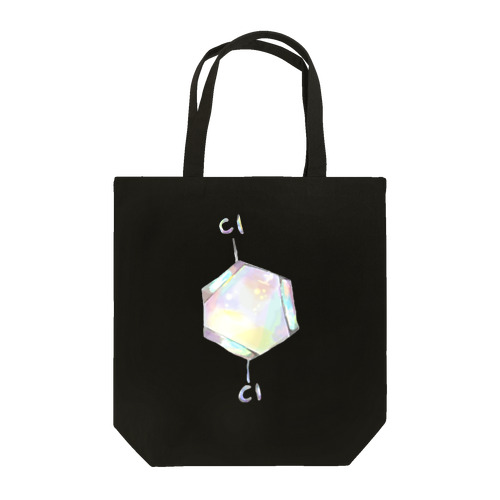 パラジクロロベンゼンの化学構造式 Tote Bag