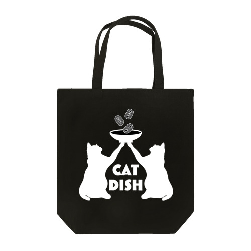 落語シリーズ　猫の皿 Tote Bag