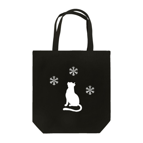 雪猫 Tote Bag