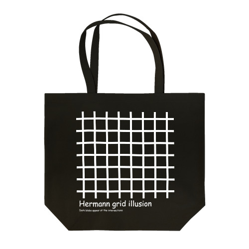 Hermann grid illusion (white) Tote Bag