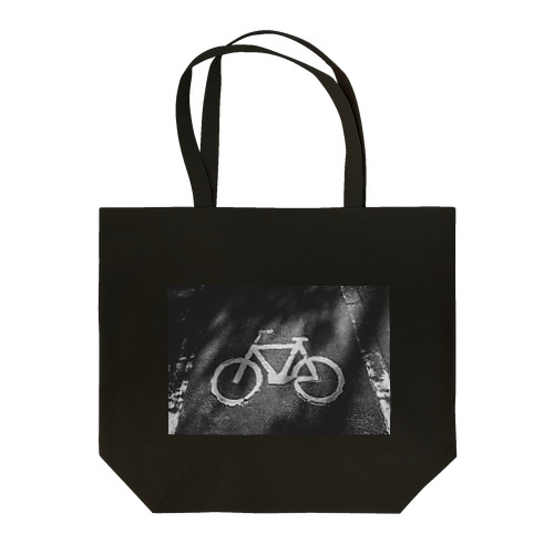 自転車地面 Tote Bag