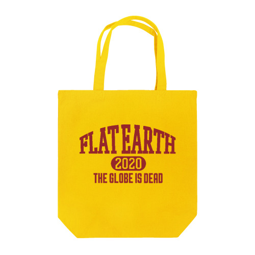 カレッジ風［ネバダカラー］　フラットアース　FLATEARTH Tote Bag