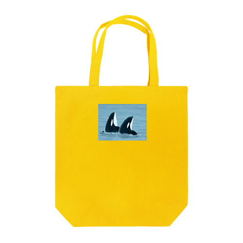 ダブルスパイホップシャチ Tote Bag