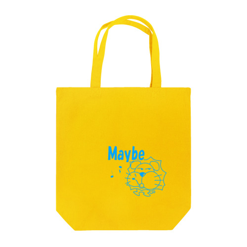 ライオン君 Maybe ブルー Tote Bag