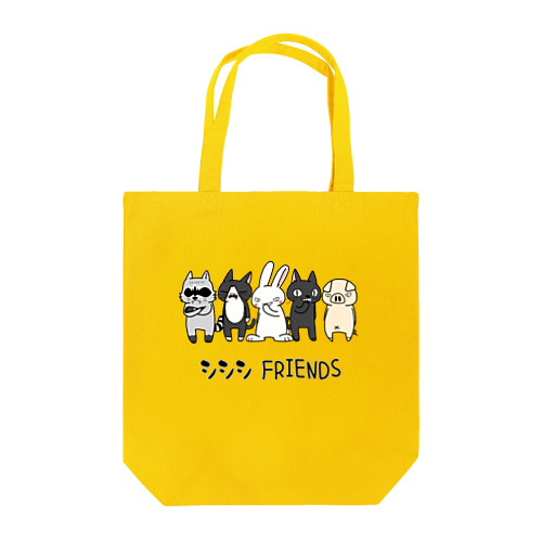 シシシFRIENDS 5 Tote Bag