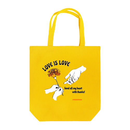 give the marigold  Tote Bag