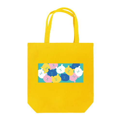 パラパラクマ　レトロカラー3gr Tote Bag