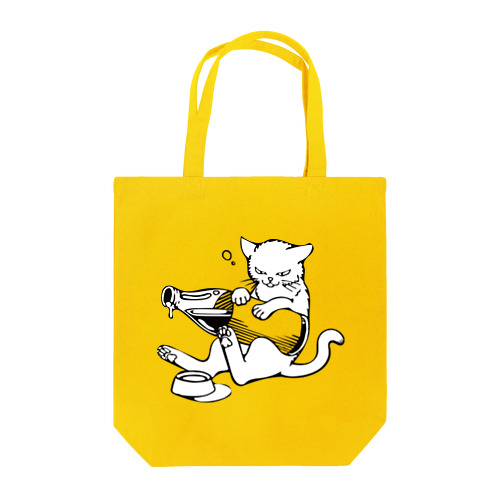 のんべえな猫 Tote Bag