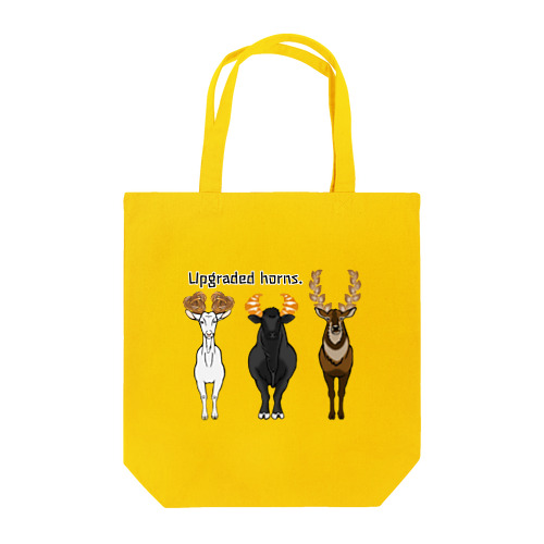 Upgraded horns. つのパン Tote Bag