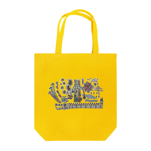 キリンさんぼん他 Tote Bag