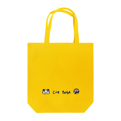 かぶぱん フェイス＆パンダの肉球   L Tote Bag