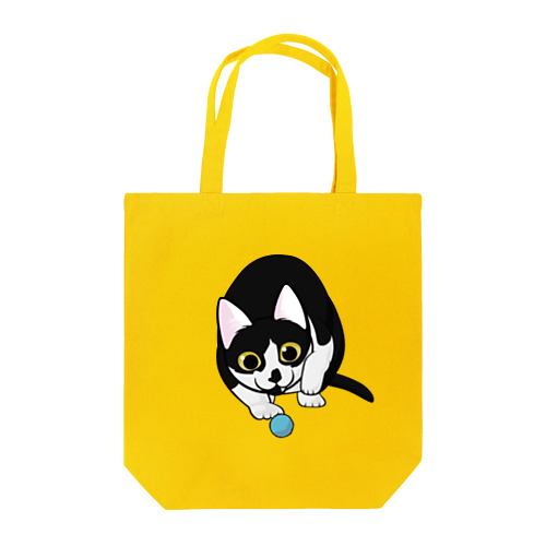 そこそこリアルねこ おもちゃを狙うにゃん01 Tote Bag