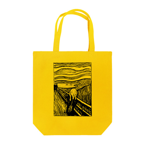 ムンク　叫び　Munch / The Scream リトグラフ　 Tote Bag