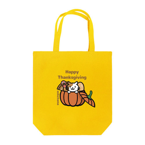 ミケタマ サンクスギビング Tote Bag