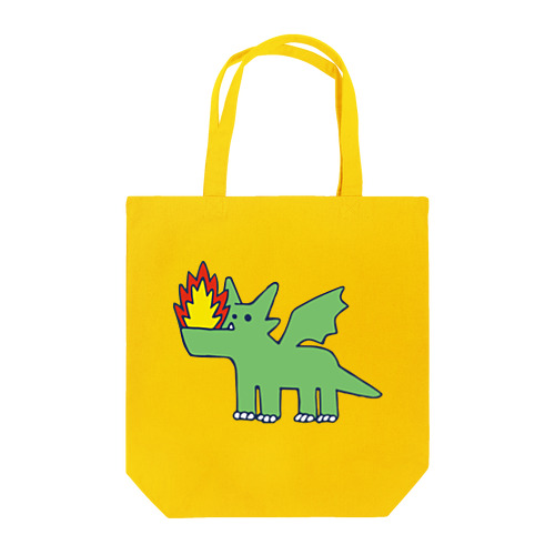 やる気がない時に描いたドラゴン Tote Bag
