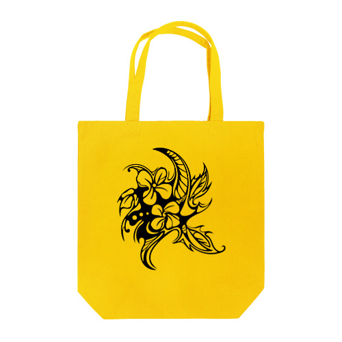 トライバル【花】 Tote Bag