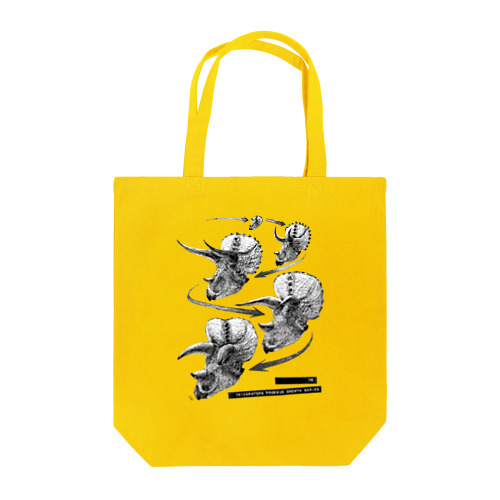 Triceratops prorsus growth series Tote Bag