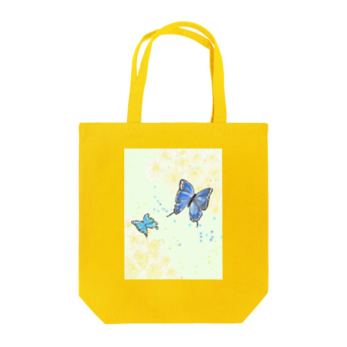 蝶と花 トートバッグ