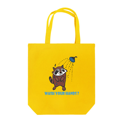 手洗い？アライグマさん Tote Bag