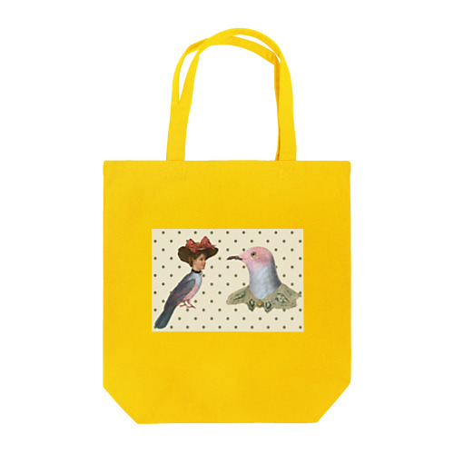 鳥と貴婦人 Tote Bag