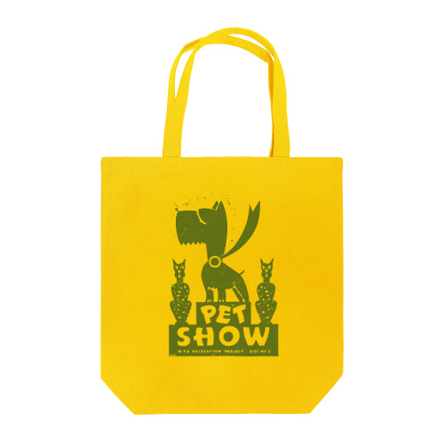 ヴィンテージポスタートートバッグ（Pet Show） Tote Bag
