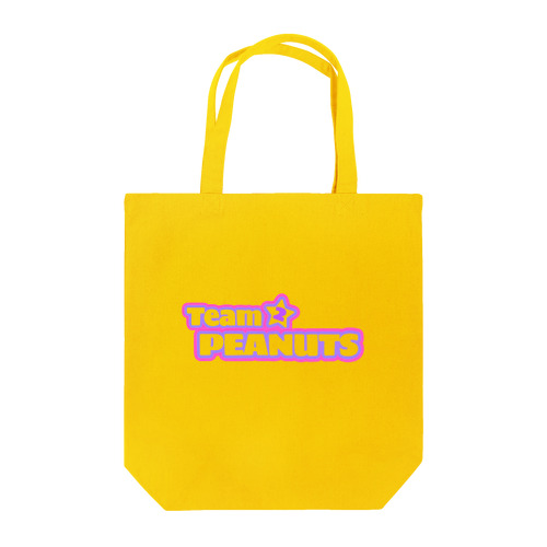 チーム★ピーナッツ2周年記念グッズ(シンプル) Tote Bag