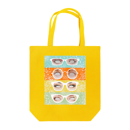 glasses window Tote Bag