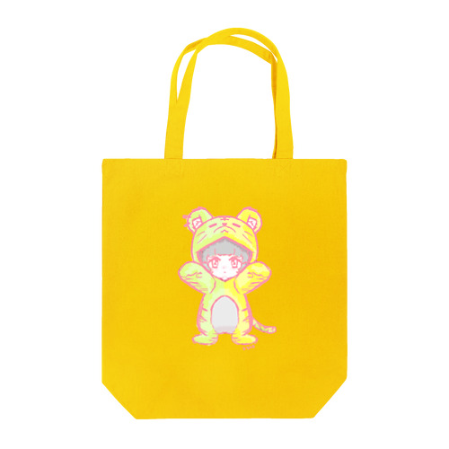 着るぐるみがおがおとらとら Tote Bag