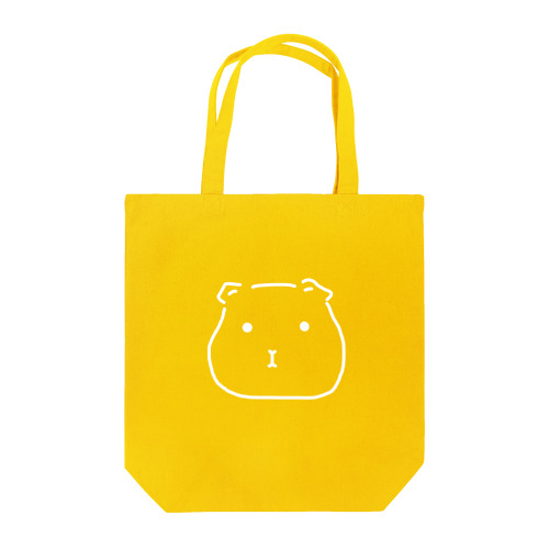 ぽったりモルモット 白線・透過Ver. Tote Bag