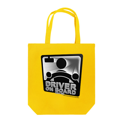 DRIVER ON BOARD(3D) Tote Bag