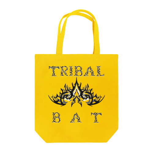 TRIBAL☆BAT LAYERED BLK Tote Bag