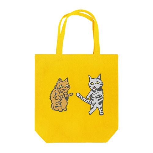 ダンシングキャット Tote Bag