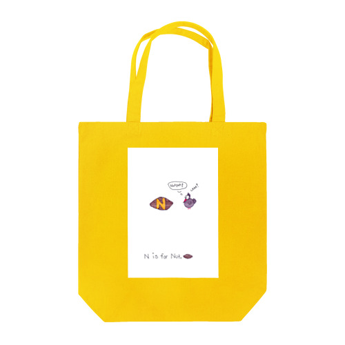 N is for Nut Tote Bag