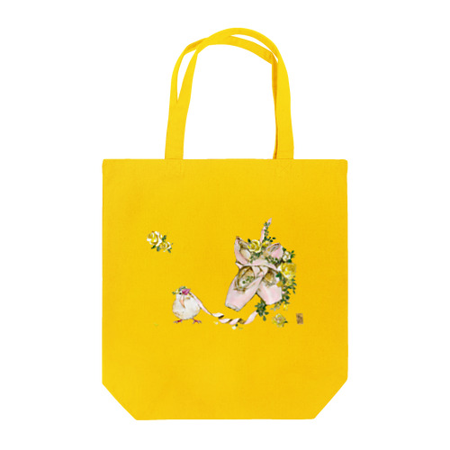 文鳥とポワントと Tote Bag