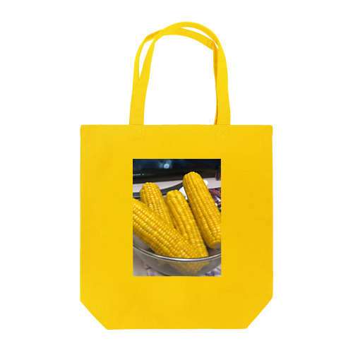 黄色いつぶつぶ トートバッグ