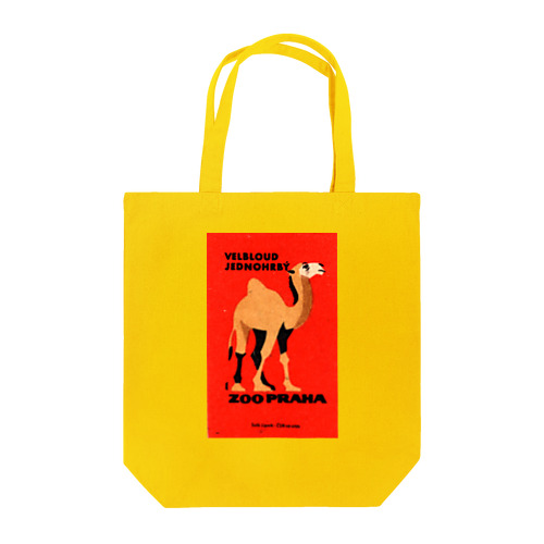 チェコ　プラハ動物園　ラクダ Tote Bag