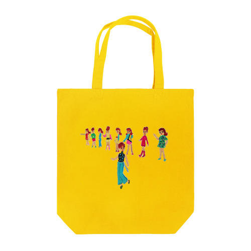 女の子集まれ！トートバッグ Tote Bag