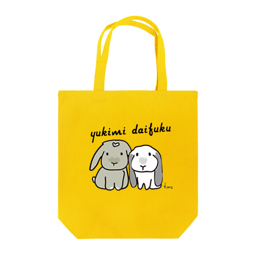 ゆきみだいふく カラー Tote Bag