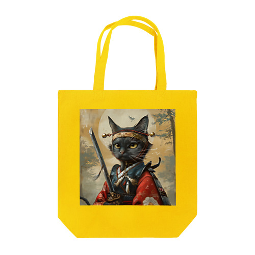 ネコ侍　Tomoe bb 2712 Tote Bag